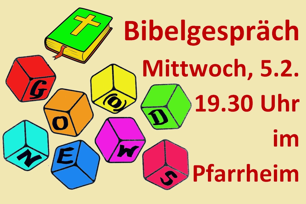 Bibelgespräch und Jahresmotto