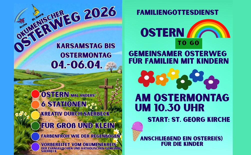 Osterweg und Familiengottesdienst