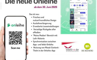 Umstellung auf die „Onleihe 3“ ab 30.06.2026