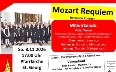 Mozart-Requiem – Vorverkauf ist gestartet